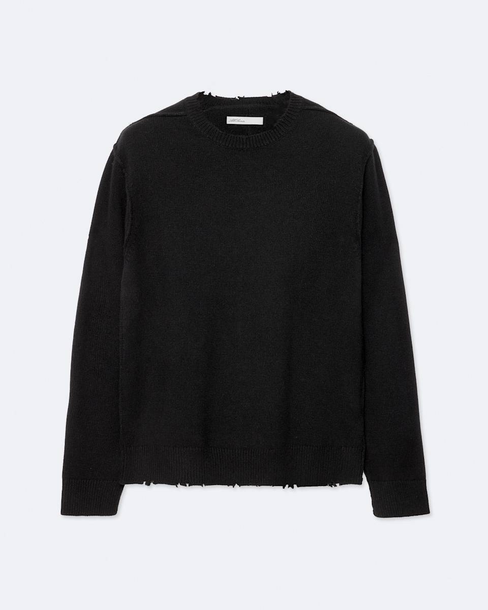 Remus Distressed Crew-Neck Sweater