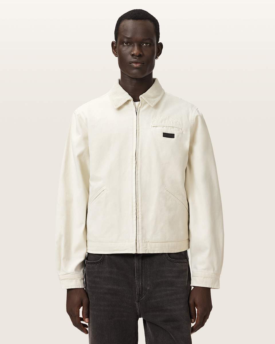 AllSaints Korey Borg Lined Relaxed Fit Jacket