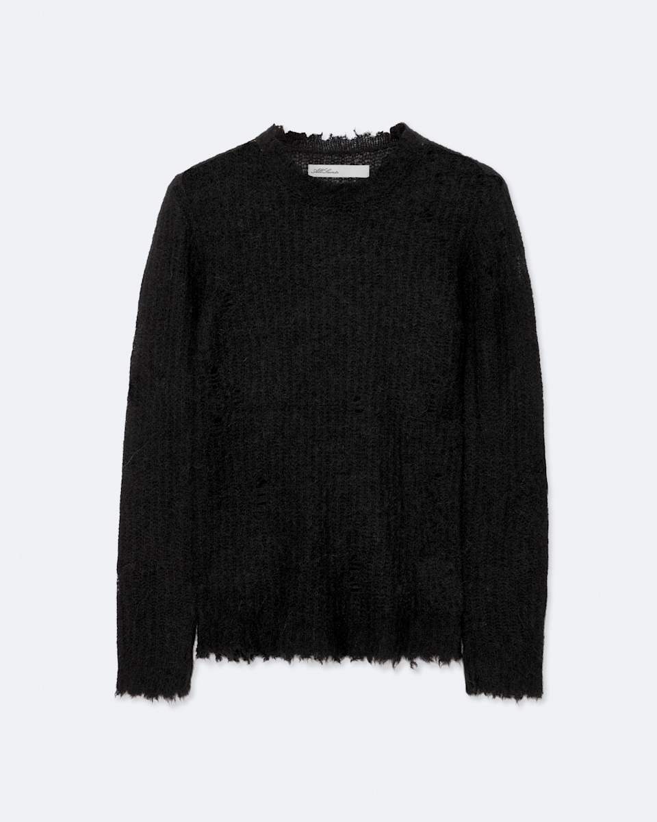 Parx Distressed Alpaca-Blend Sweater