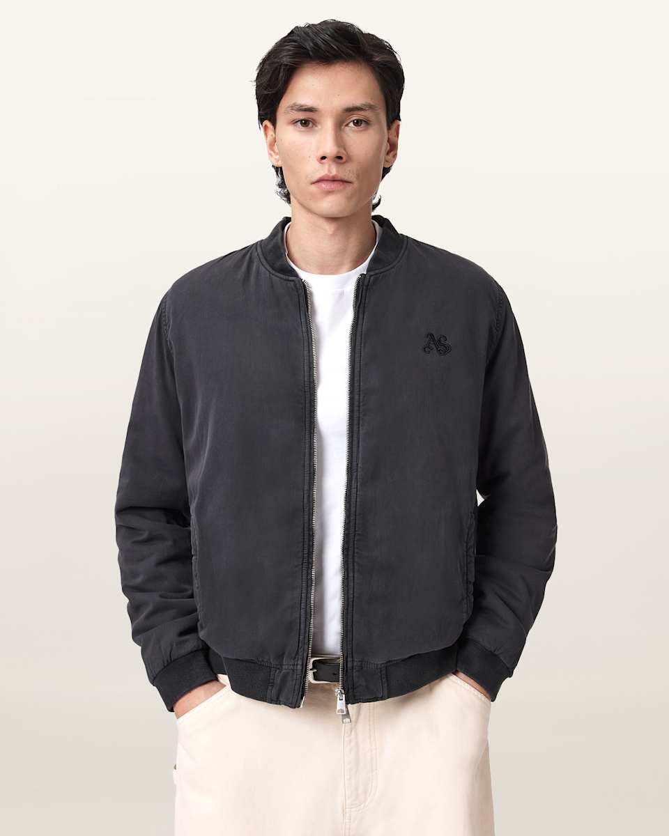 AllSaints Forres Cotton Bomber Jacket