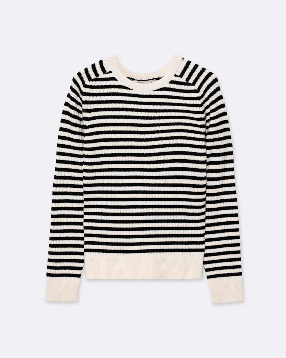 Arlo Wool Crew-Neck Breton Sweater