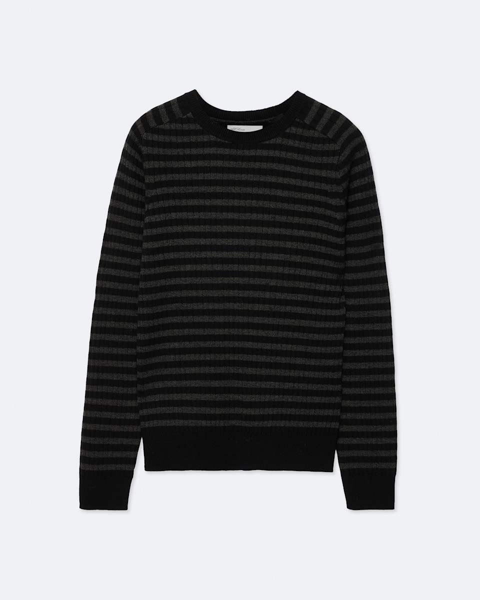 Arlo Wool Crew-Neck Breton Sweater