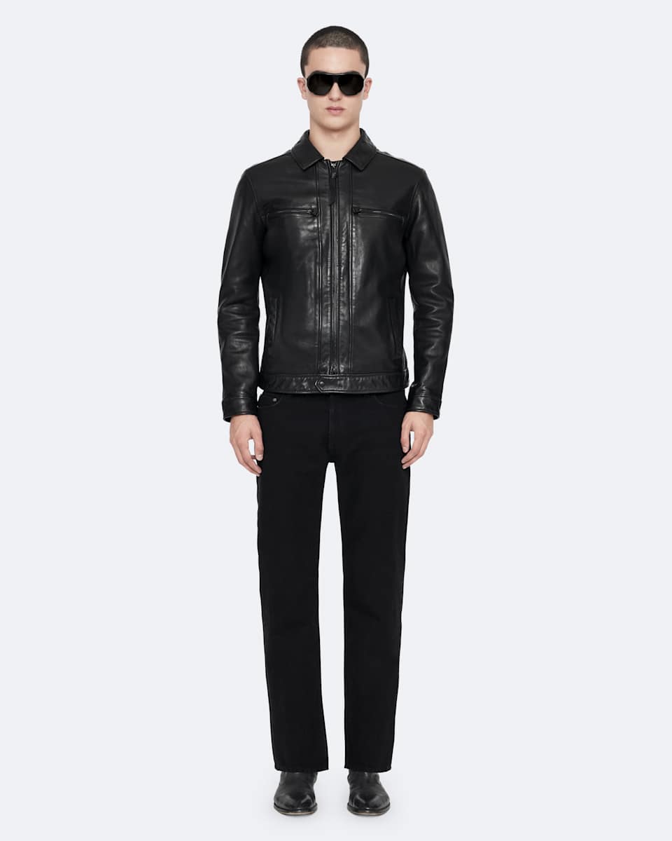 AllSaints Luck Leather Jacket