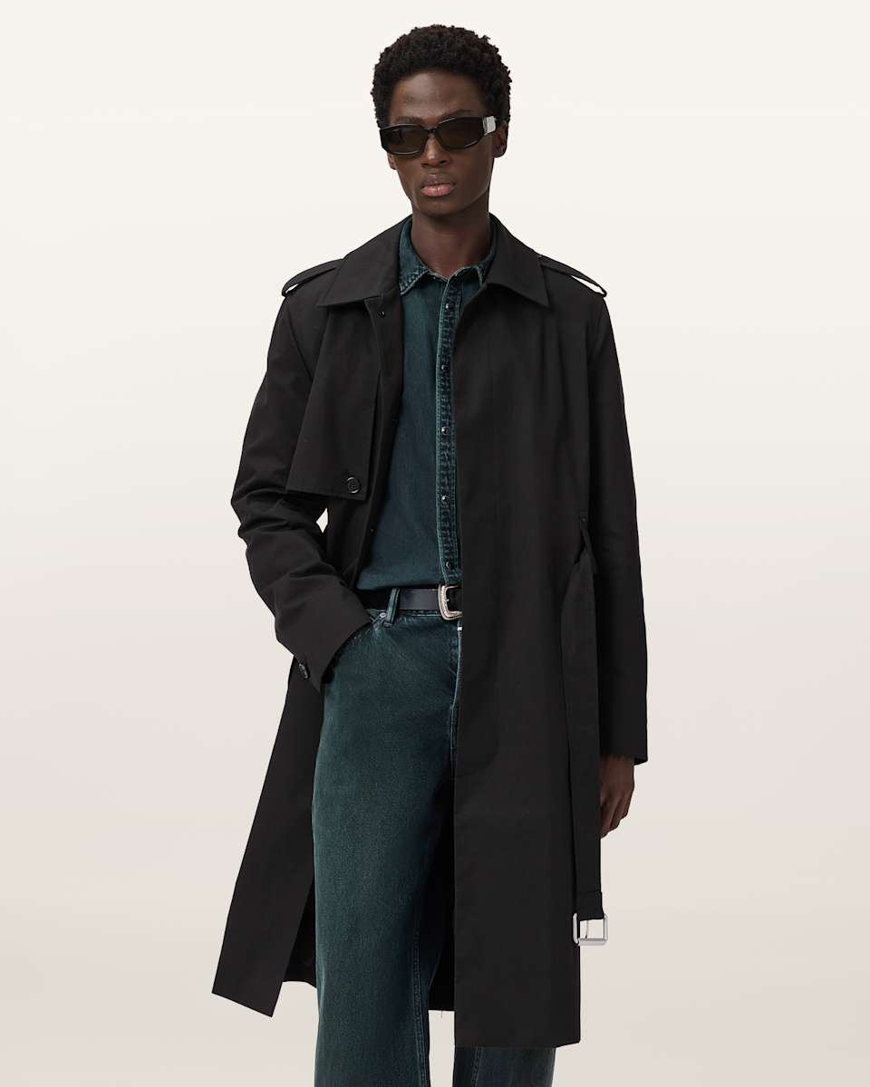 AllSaints Bastille Trench Coat