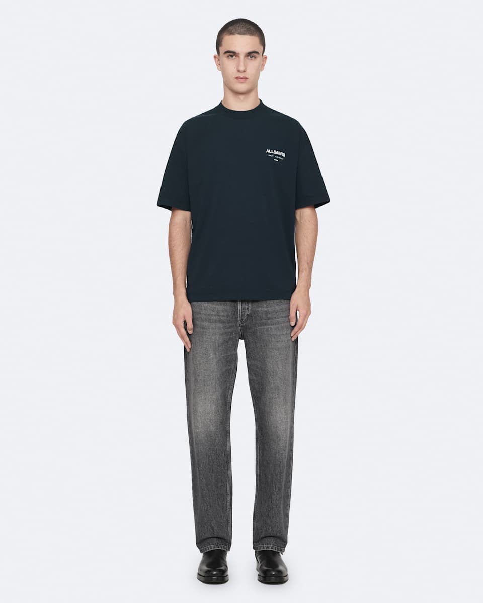 AllSaints Underground Oversized Crew Neck T-Shirt