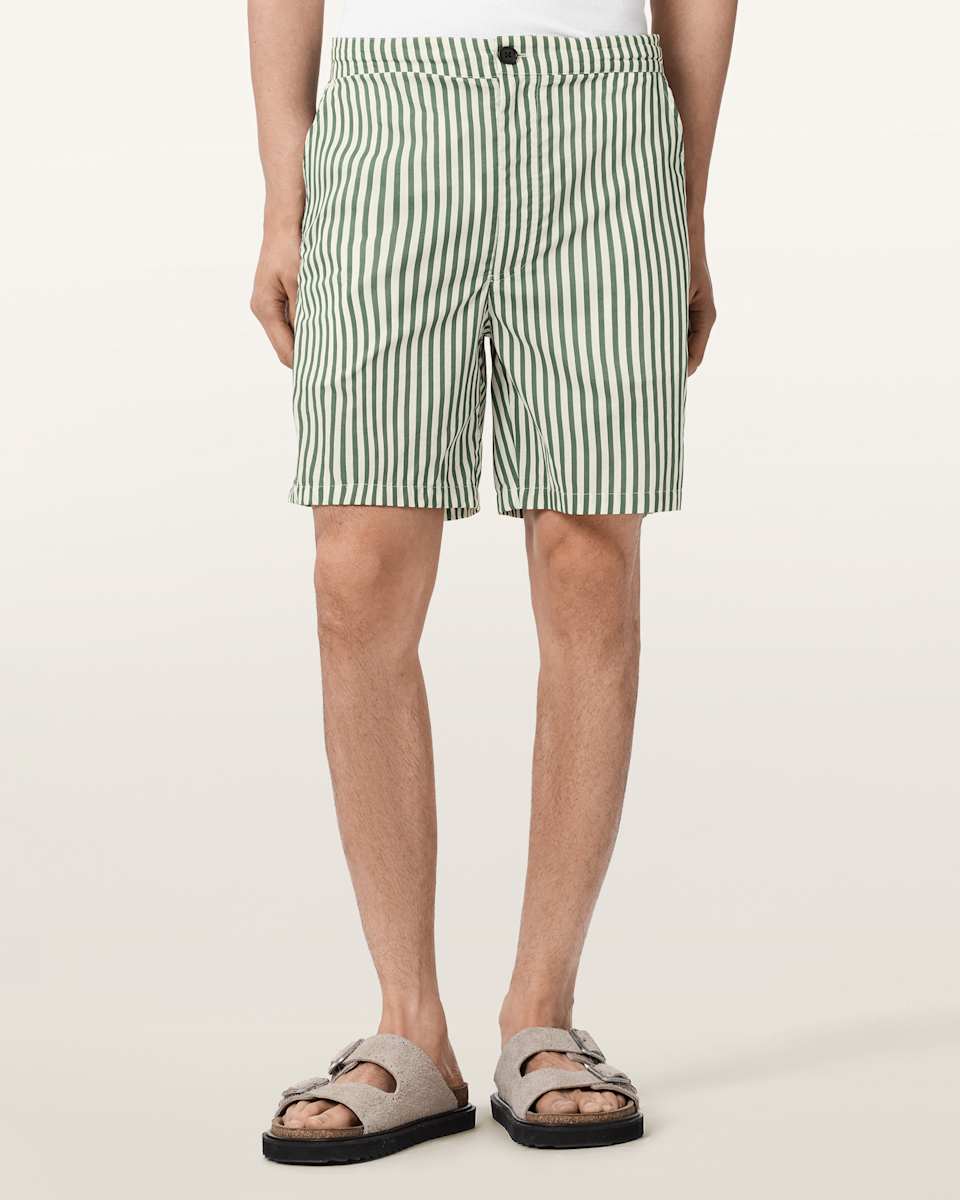 Chopin Straight Fit Striped Shorts