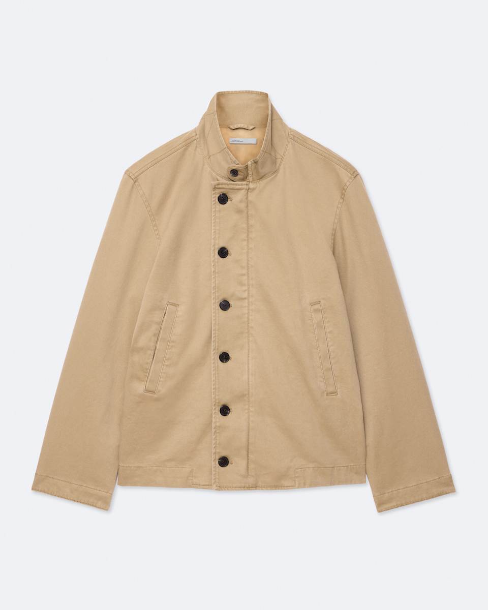 Enfield Stretch-Cotton Deck Jacket