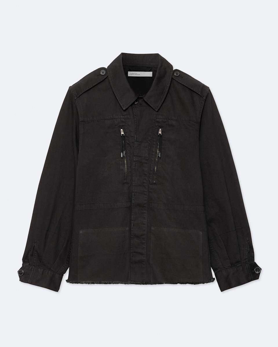 AllSaints Silvo Cotton Flight Jacket