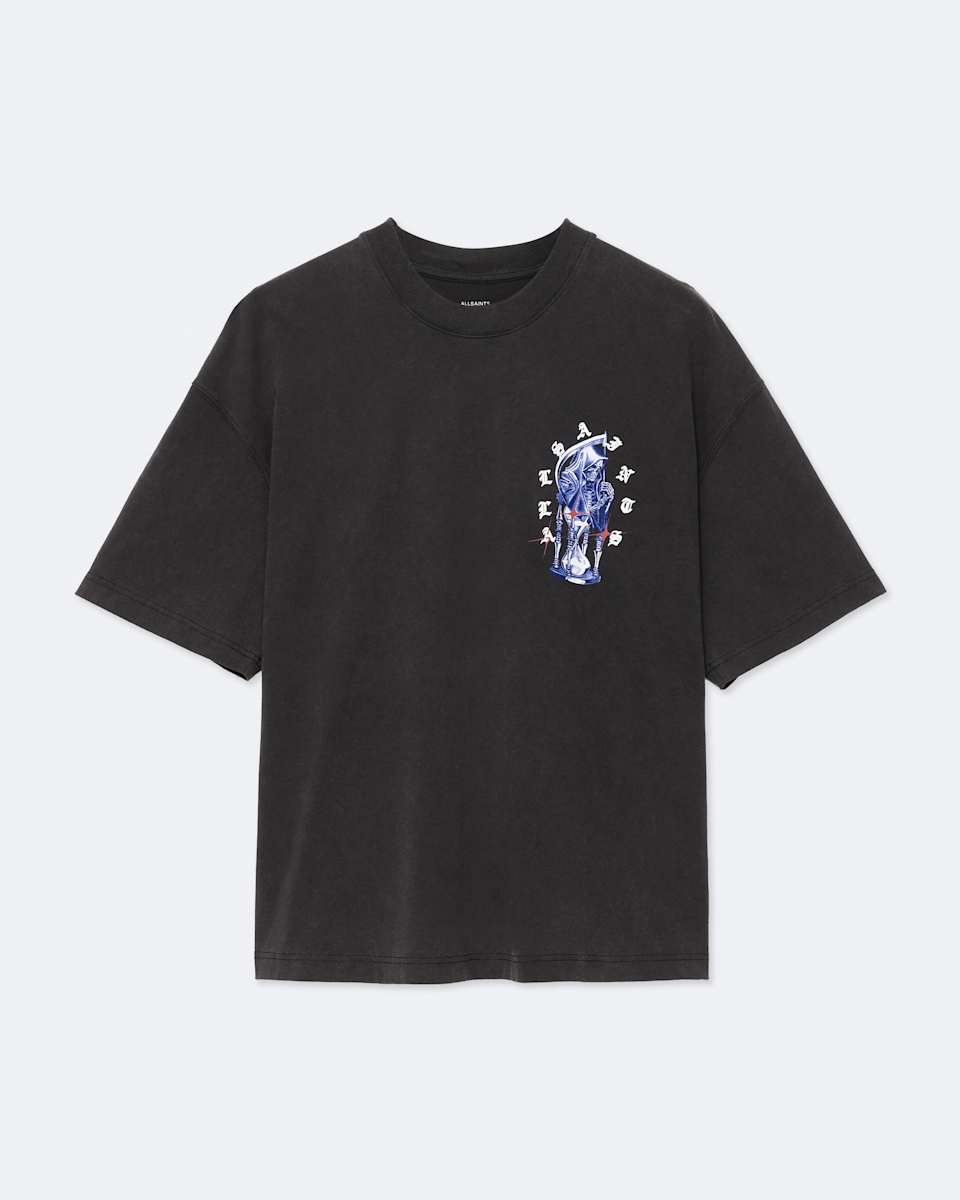 AllSaints Timer Relaxed Graphic T-Shirt