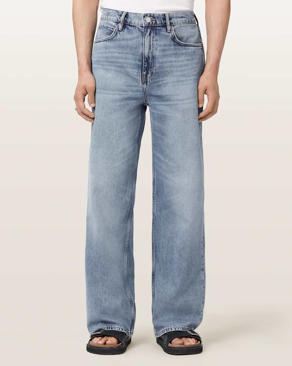 Lenny Wide Leg Denim Jeans