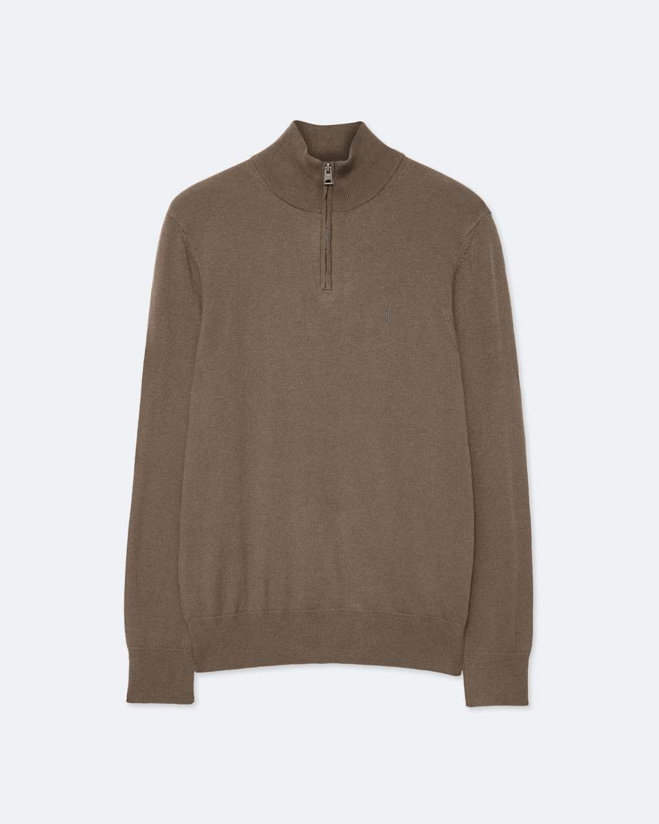 AllSaints Kilburn Funnel-Neck Sweater