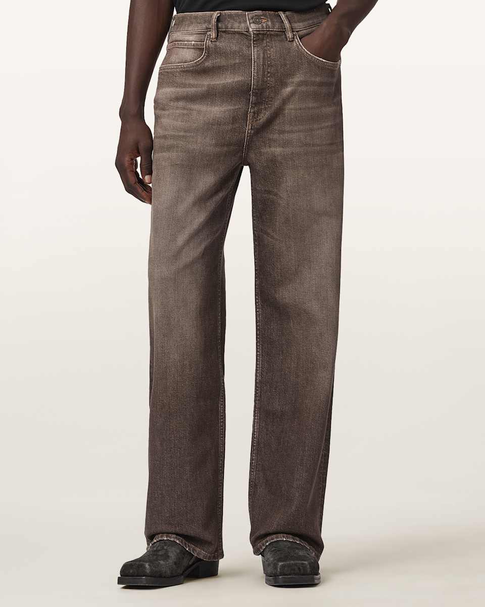 Lenny Loose Fit Wide Leg Denim Jeans