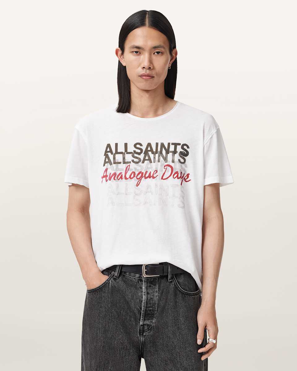 AllSaints Graphite Graphic T-Shirt