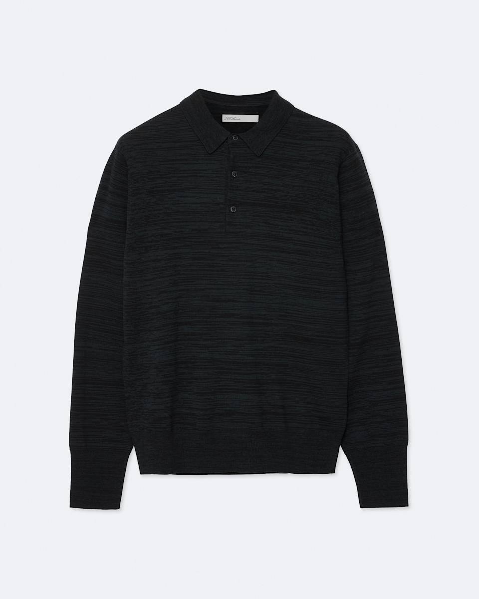 Beton Merino Wool Knitted Polo Shirt