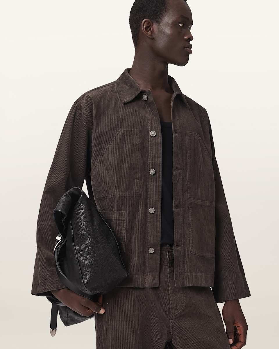 AllSaints Mukesh Relaxed Fit Cord Shacket