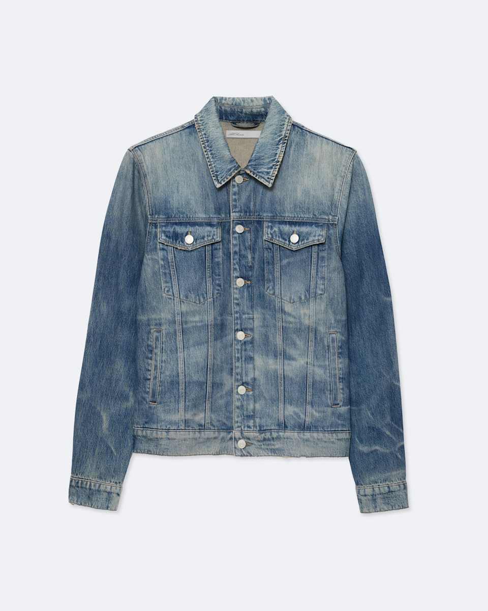AllSaints Fitted Denim Trucker Jacket