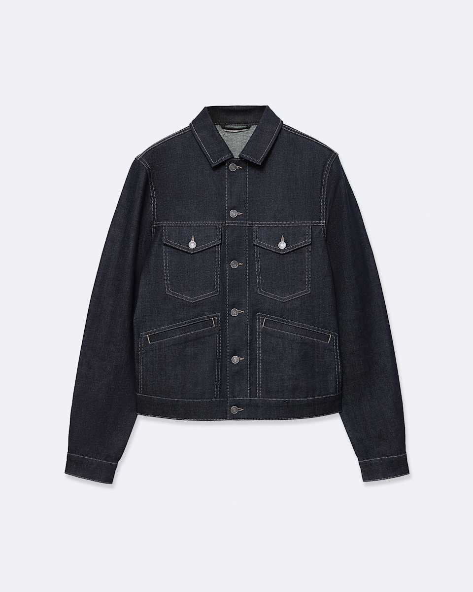 AllSaints Regular-Fit Denim Trucker Jacket