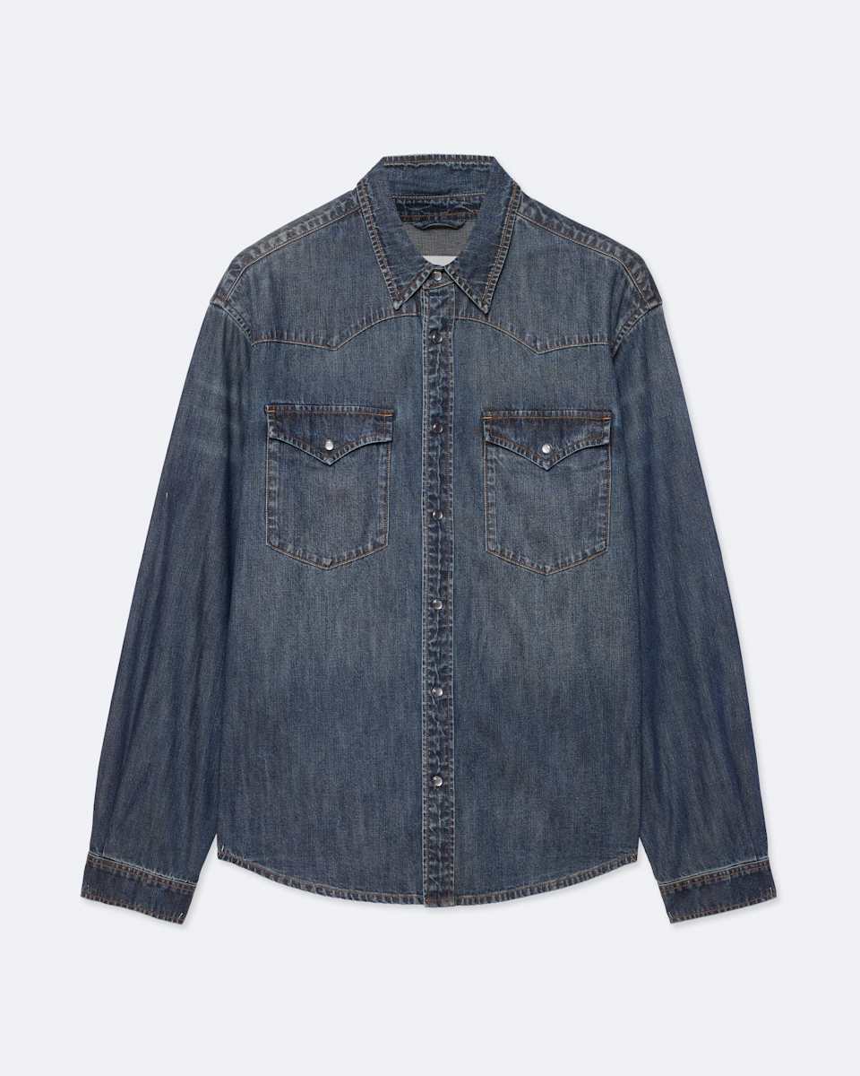 AllSaints Western Denim Shirt