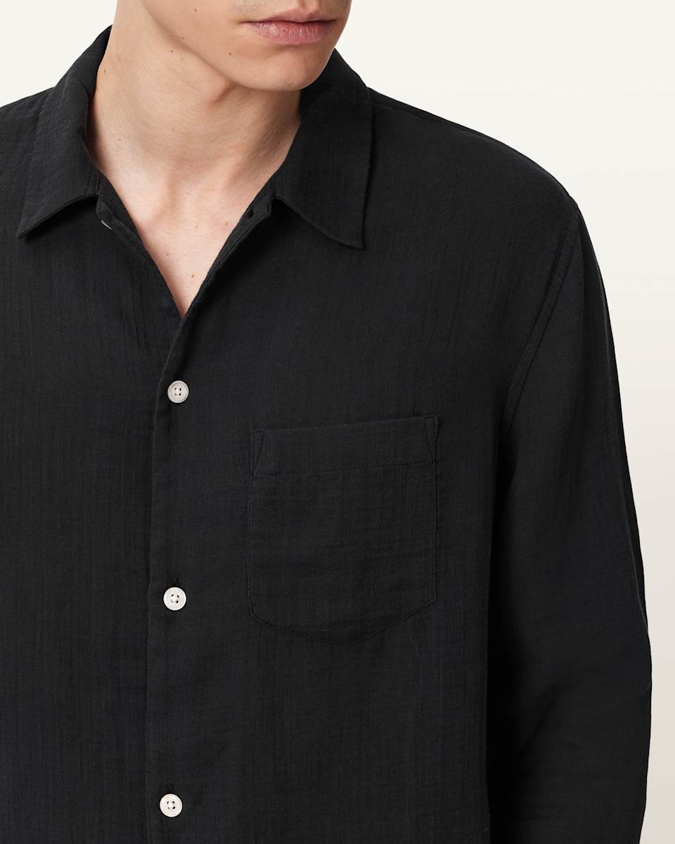 AllSaints Bale Cotton-Blend Shirt