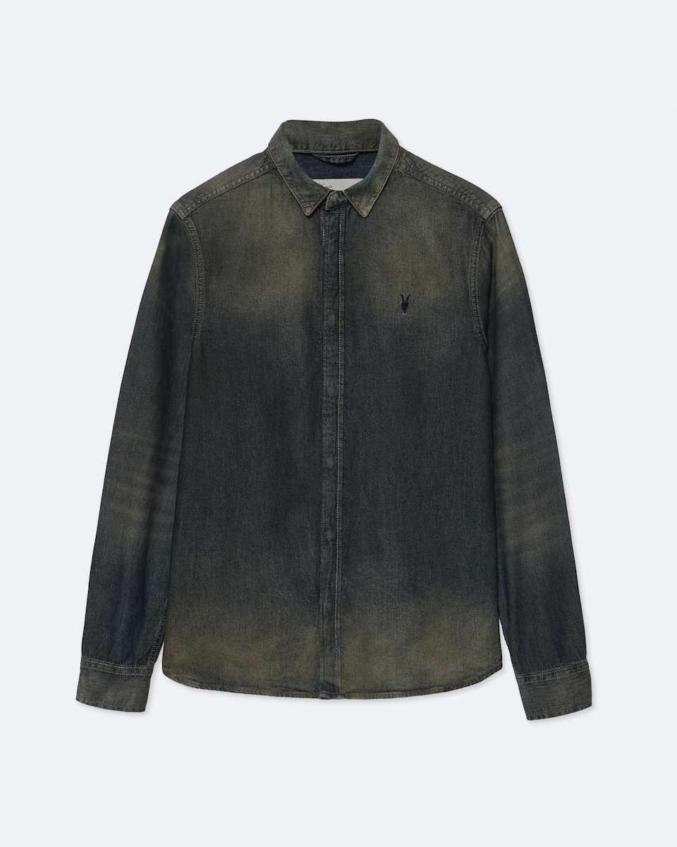 AllSaints Gleason Denim Shirt