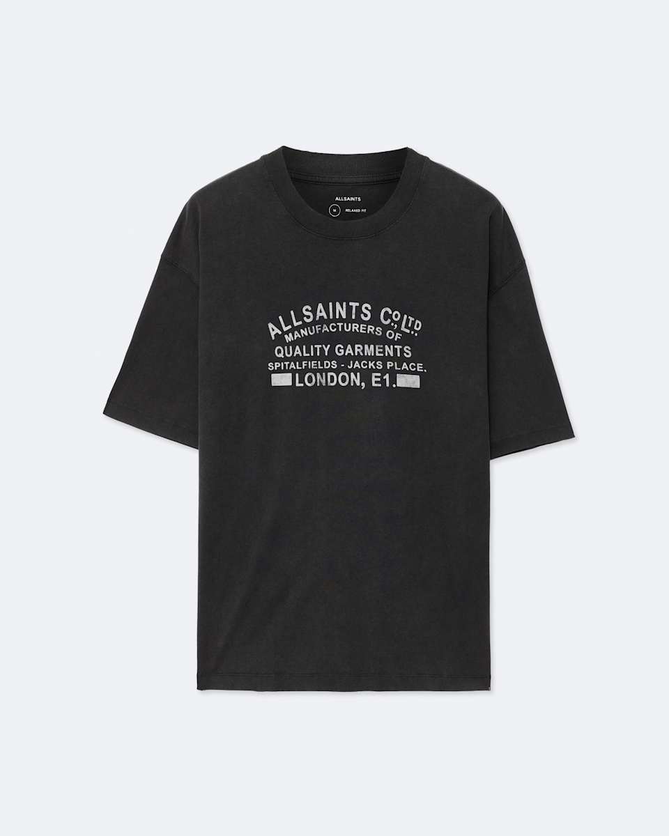 AllSaints Abode Relaxed-Fit Graphic T-Shirt
