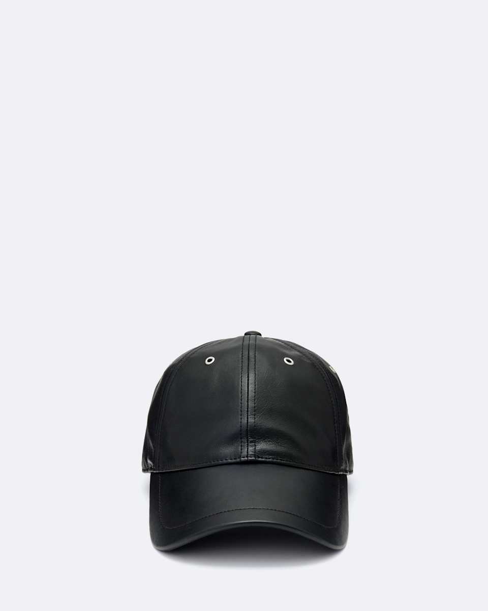 AllSaints Leather Baseball Cap