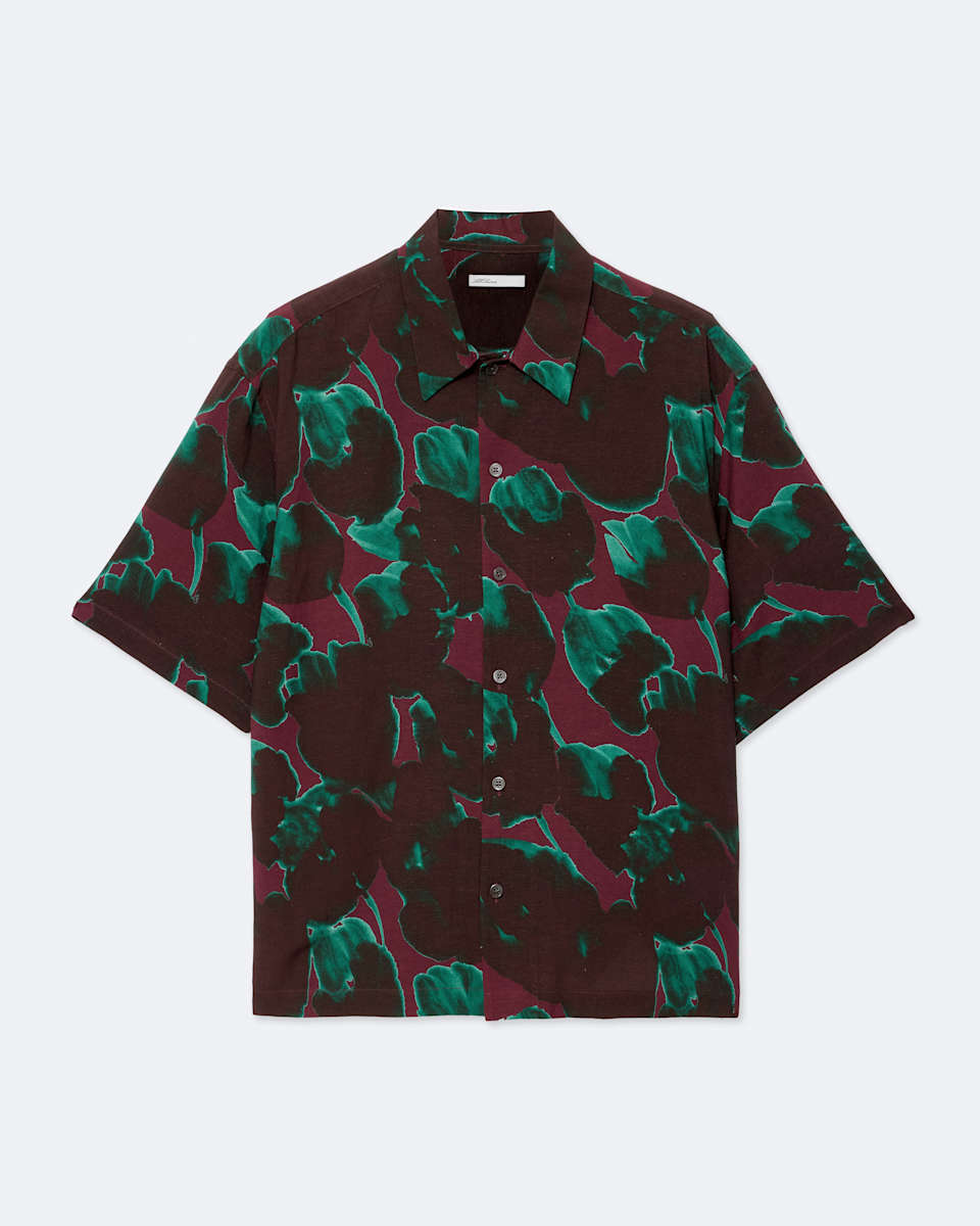 Tulip Oversized Floral-Print Shirt