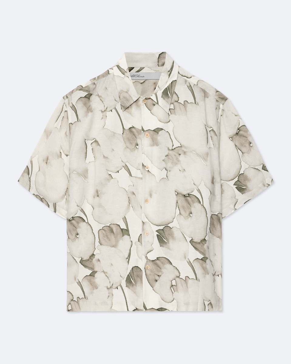 Tulip Oversized Floral-Print Shirt