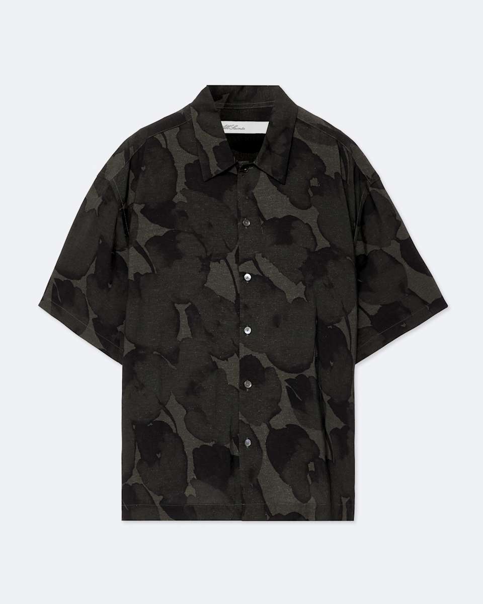 Tulip Oversized Floral-Print Shirt
