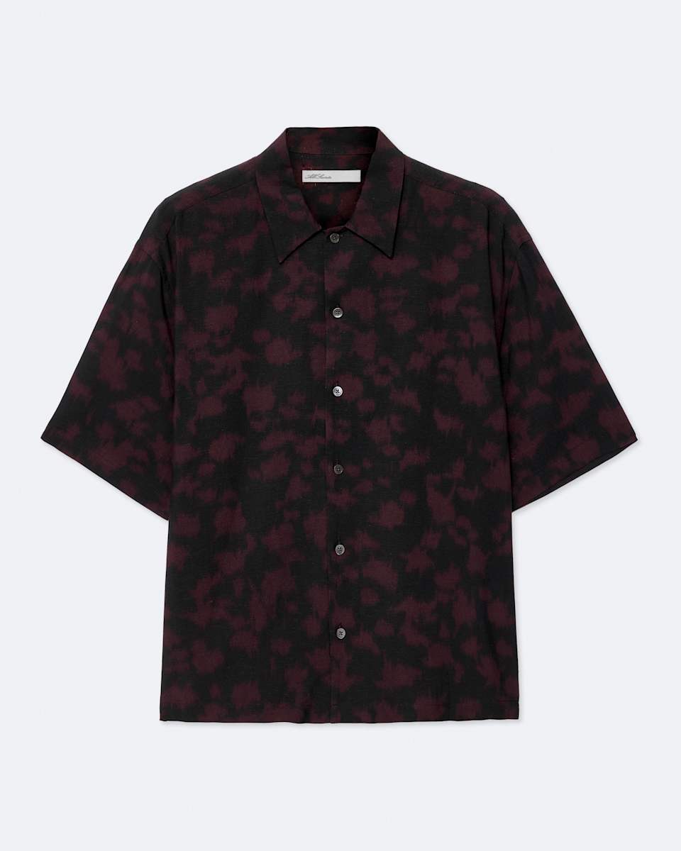 Leo Oversized Leopard-Print Shirt