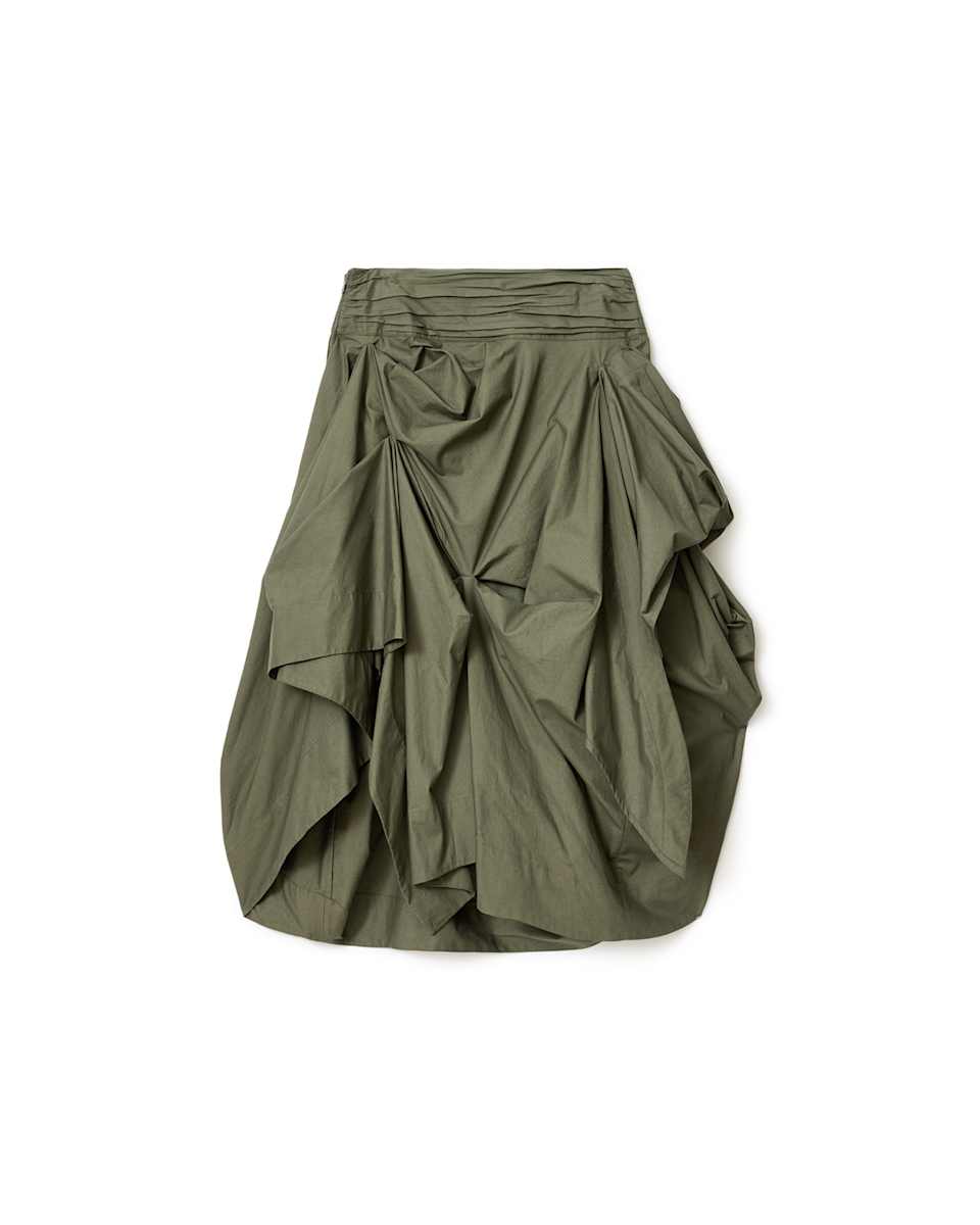 AllSaints Brynne Cotton Midi Skirt