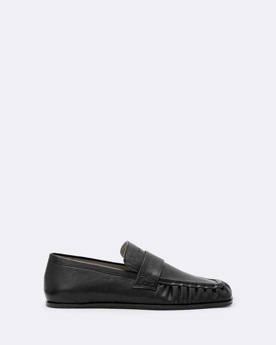 AllSaints Julie Studded Leather Loafers