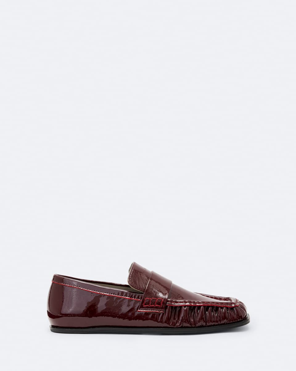 AllSaints Julie Studded Leather Loafers