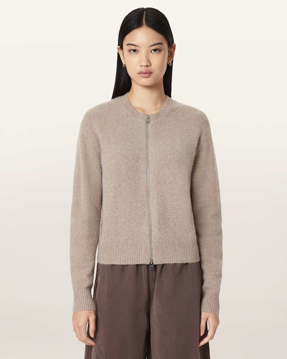 AllSaints Effie Alpaca-Blend Cardigan