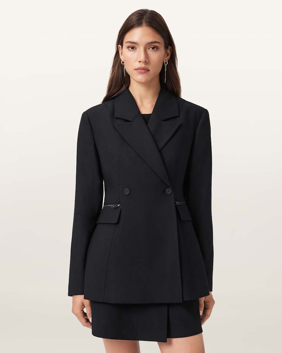 AllSaints Mimmie Double Breasted Blazer