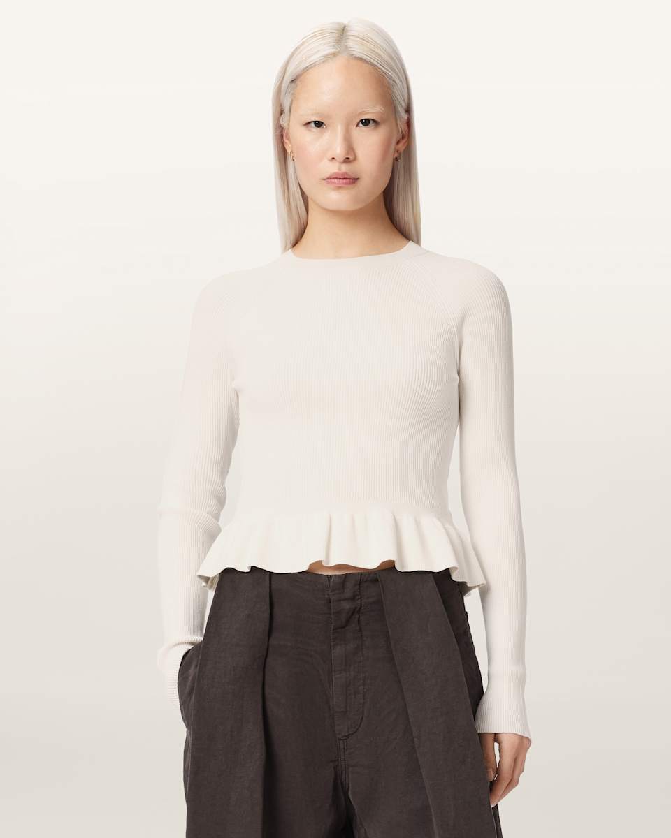 AllSaints Jas Lightweight Fitted Sweater