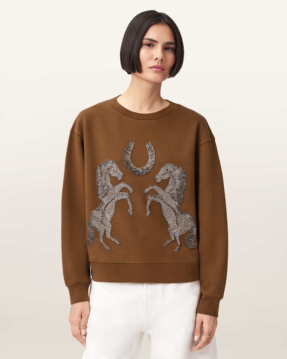 Luck Embellished Pippa Sweatshirt