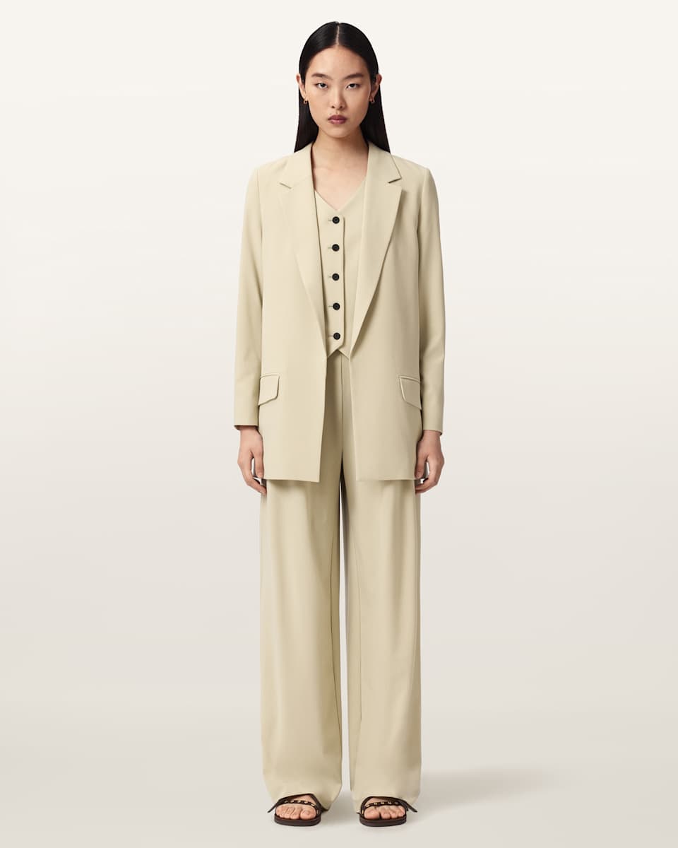Aleida Lightweight Wide-Leg Trousers