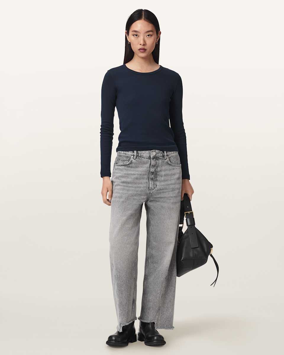 AllSaints Fox Loose Fit Denim Jeans