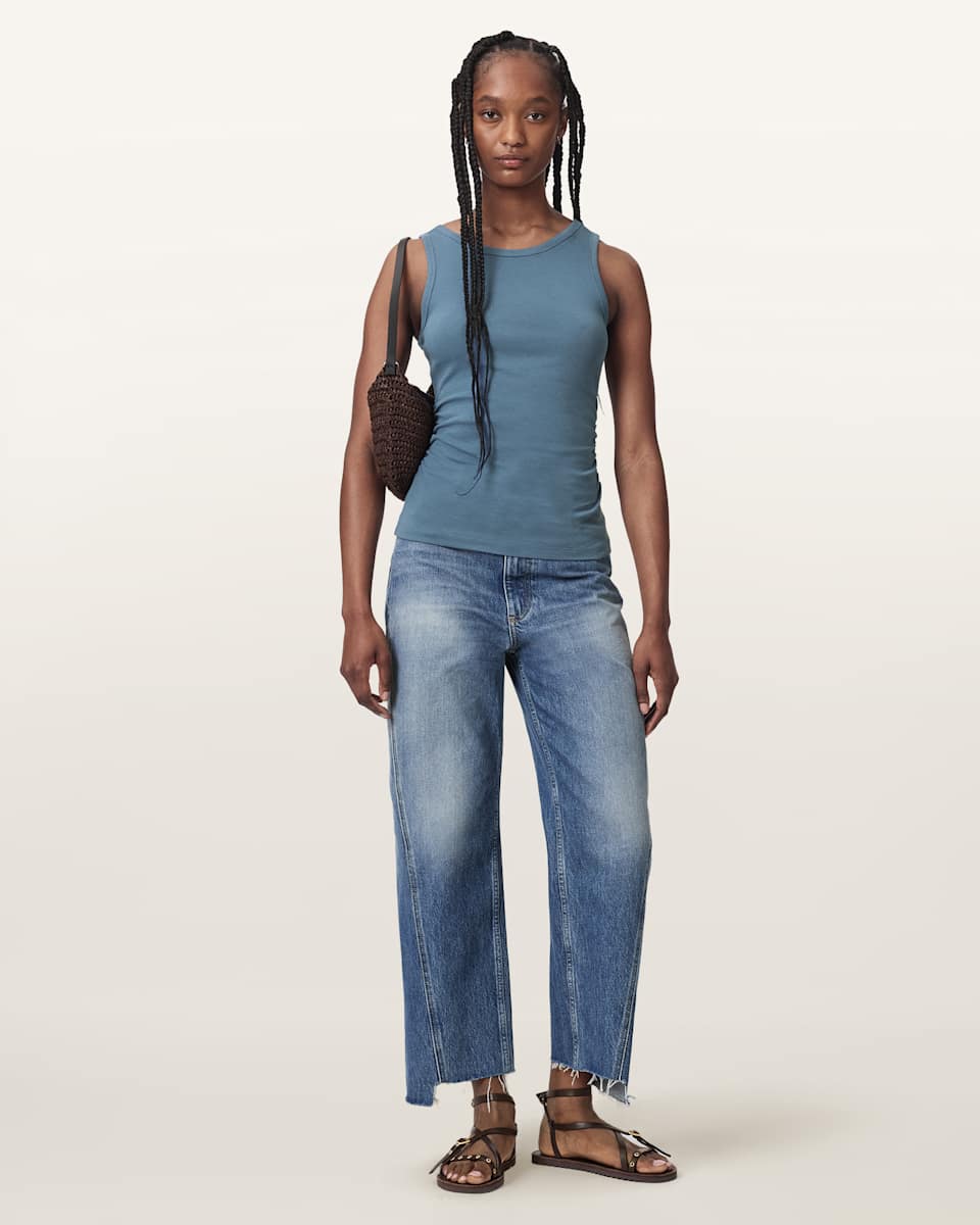 AllSaints Fox Loose Fit Denim Jeans