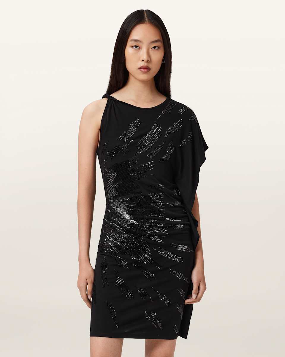 AllSaints Sophie Embellished Mini Dress
