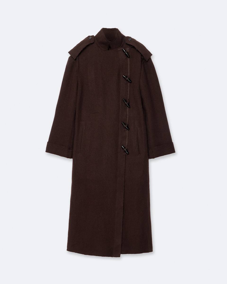 AllSaints Ellis Toggled Wool Coat
