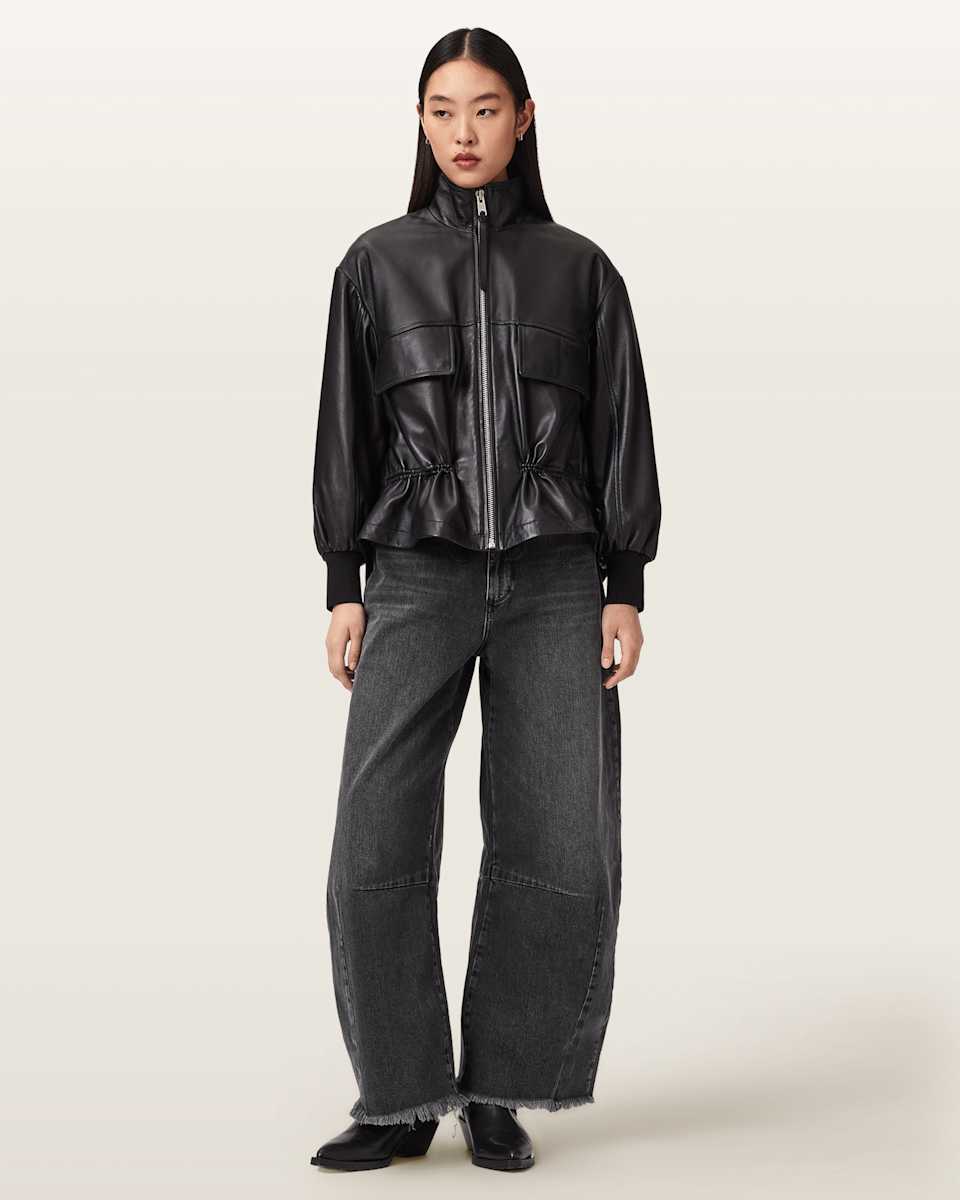 Payton Barrel Leg Denim Jeans