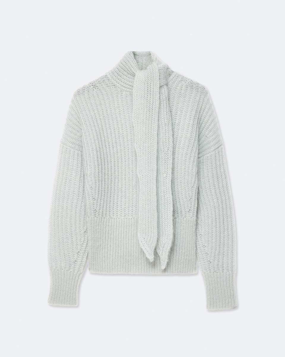 Etty Bow-Detail Knitted Sweater