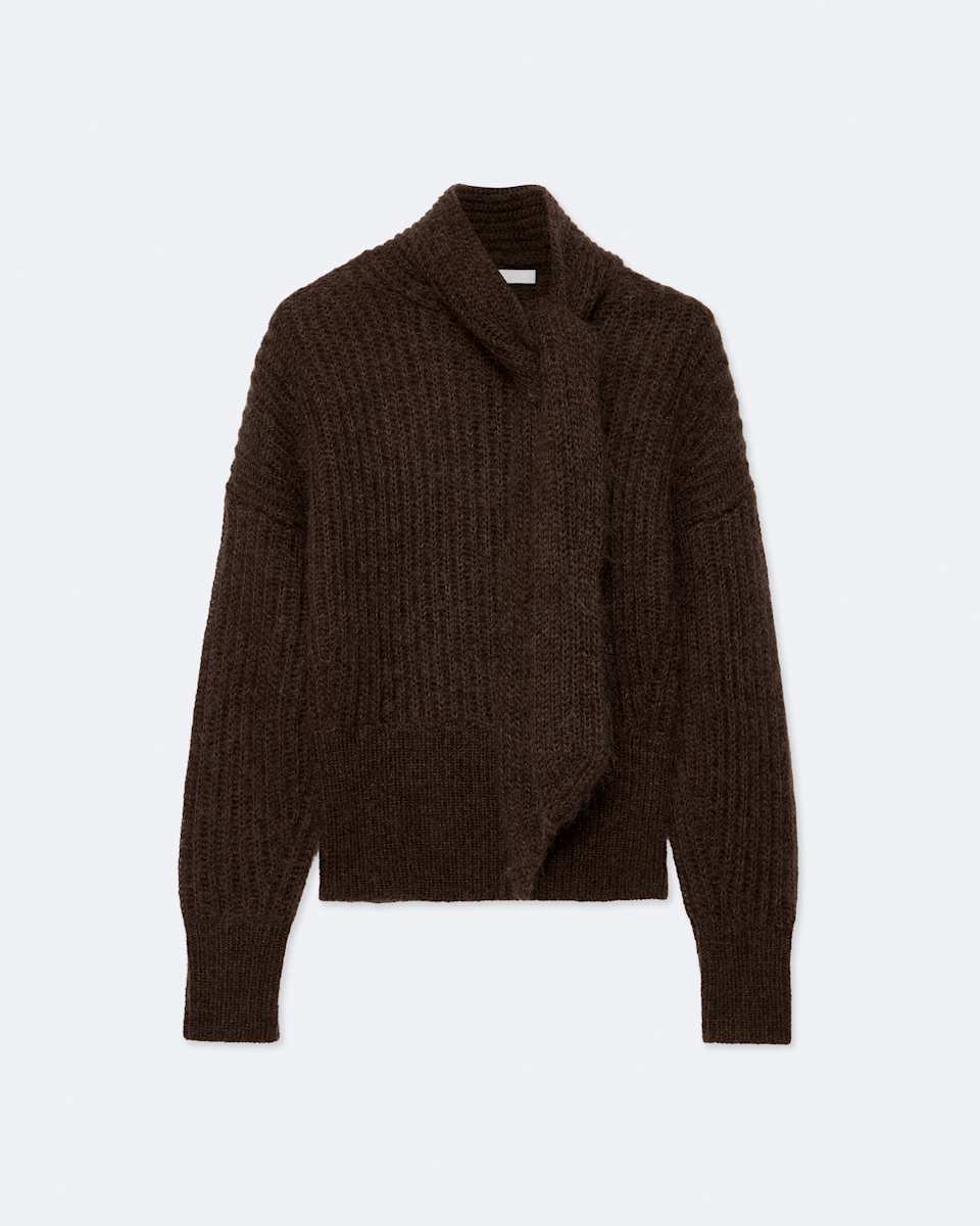 Etty Bow-Detail Knitted Sweater
