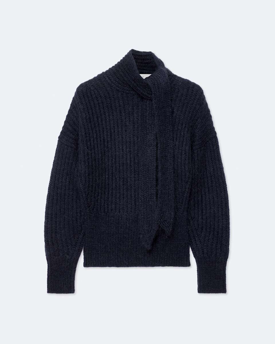 Etty Bow-Detail Knitted Sweater