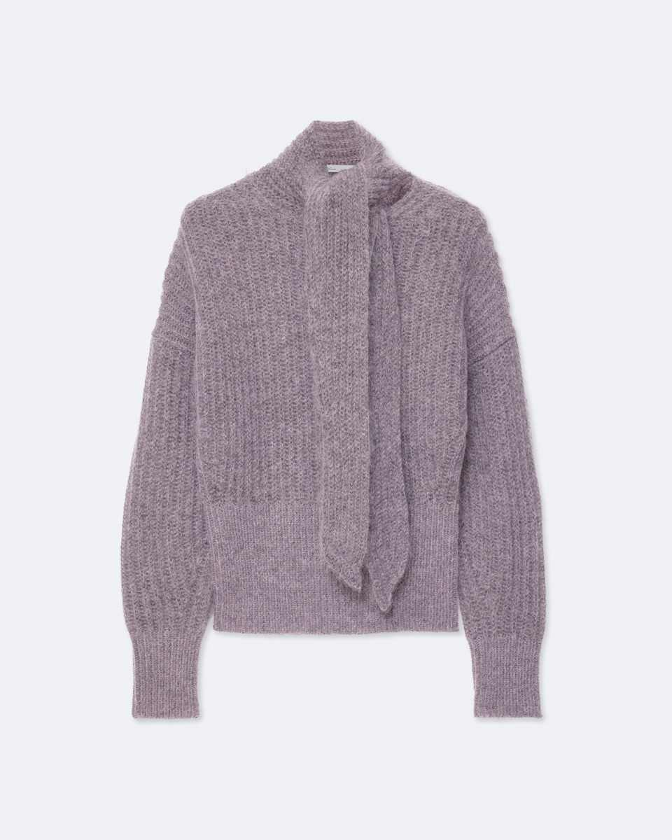 Etty Bow-Detail Knitted Sweater