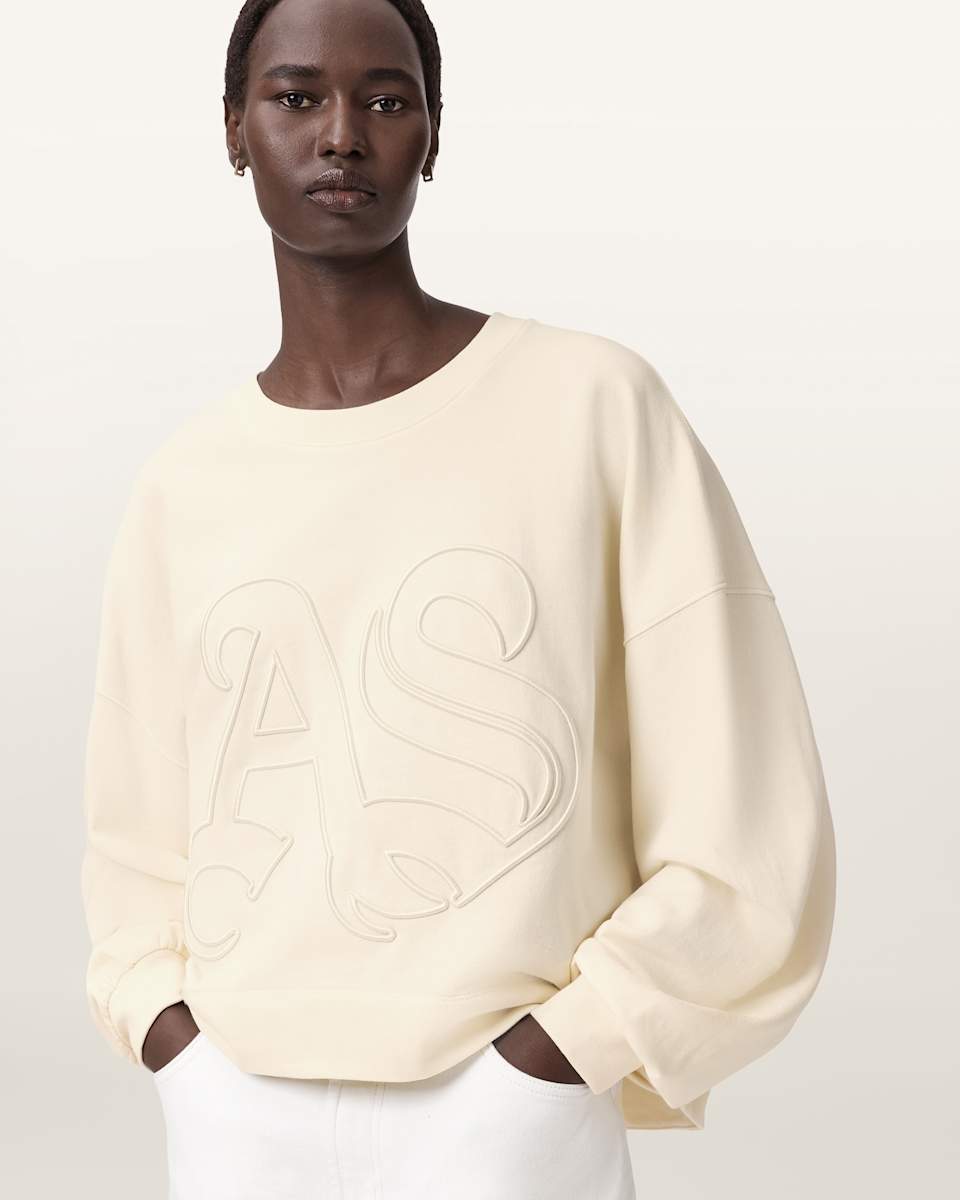 Lila Embroidered Oversized Sweatshirt