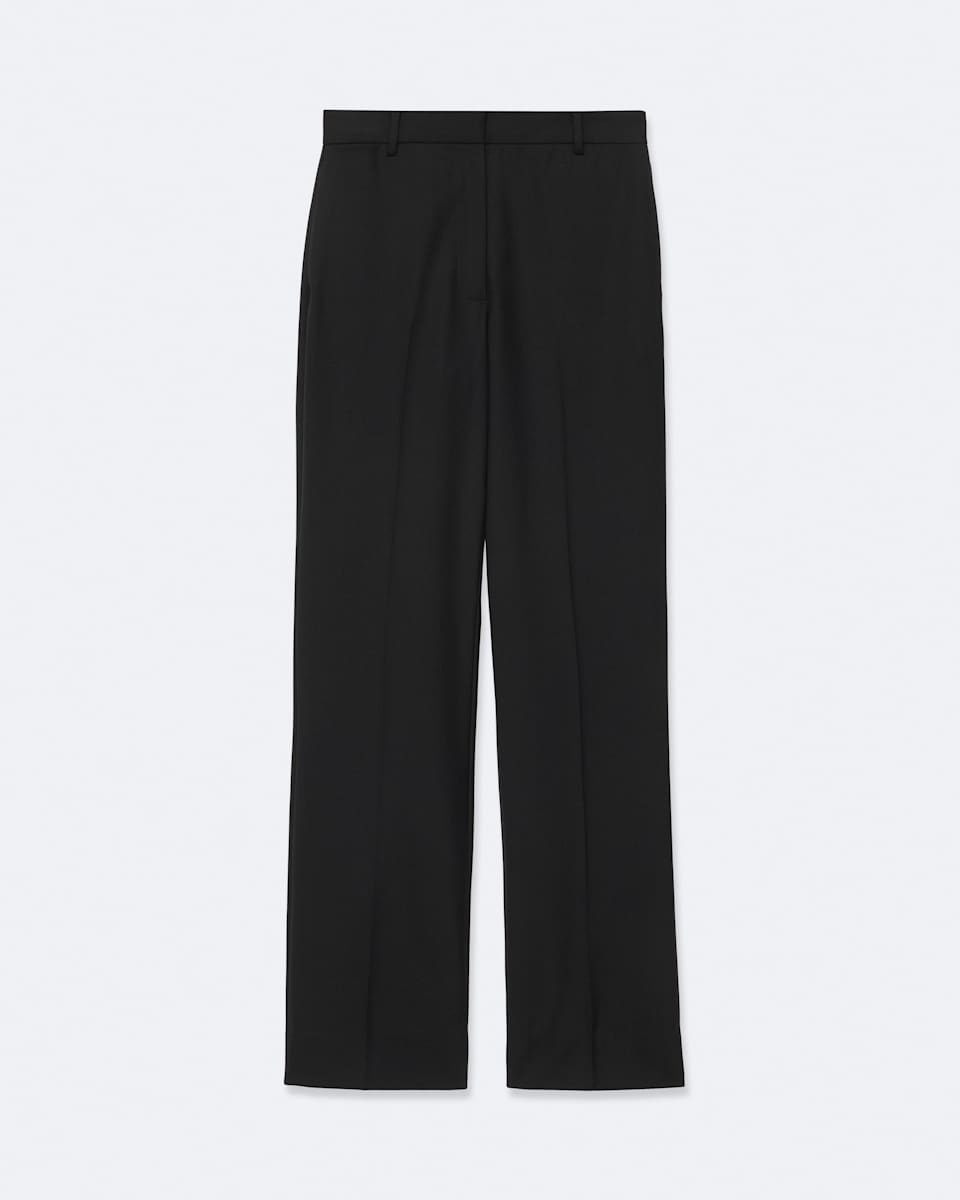 Elysia Mid-Rise Slim-Fit Tailored Pants