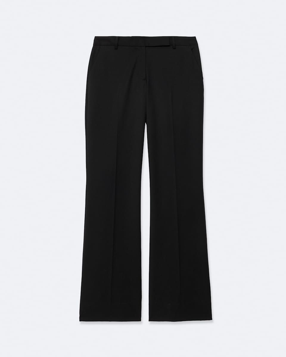 AllSaints Leonie Wide-Leg Pleated Wool Pants